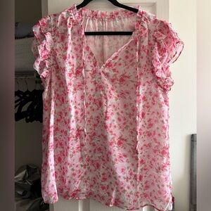 Floral Blouse Size XL